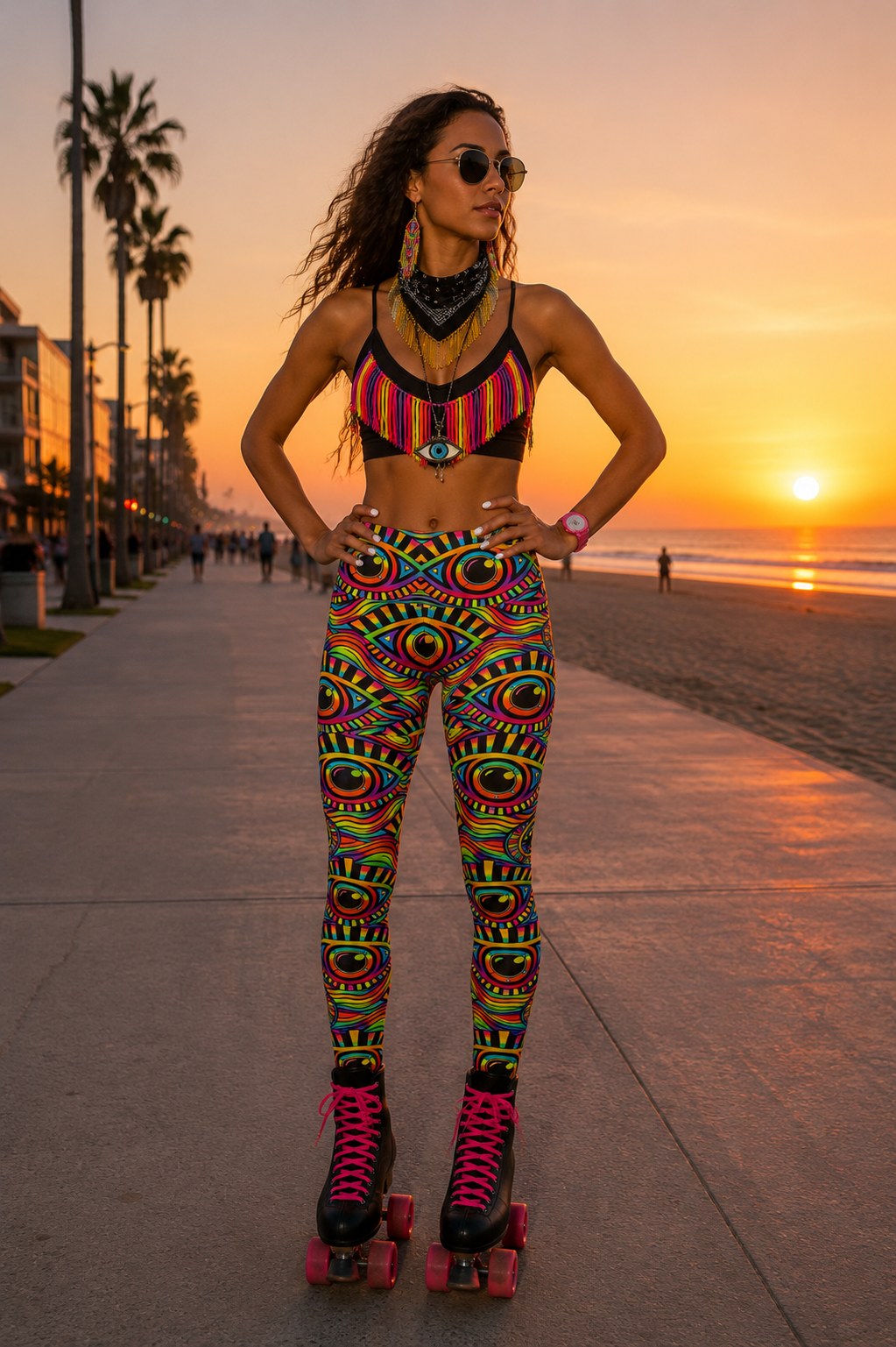 OHHUM Neon Vision Leggings