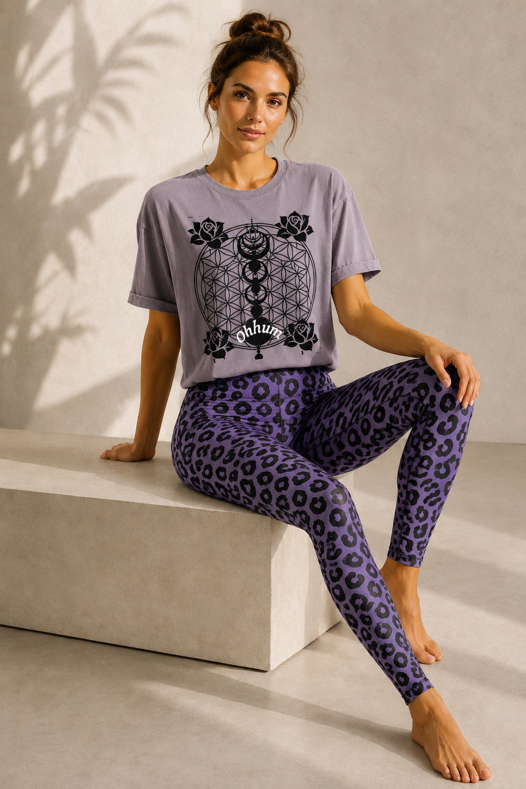 OHHUM Moon Bloom tee