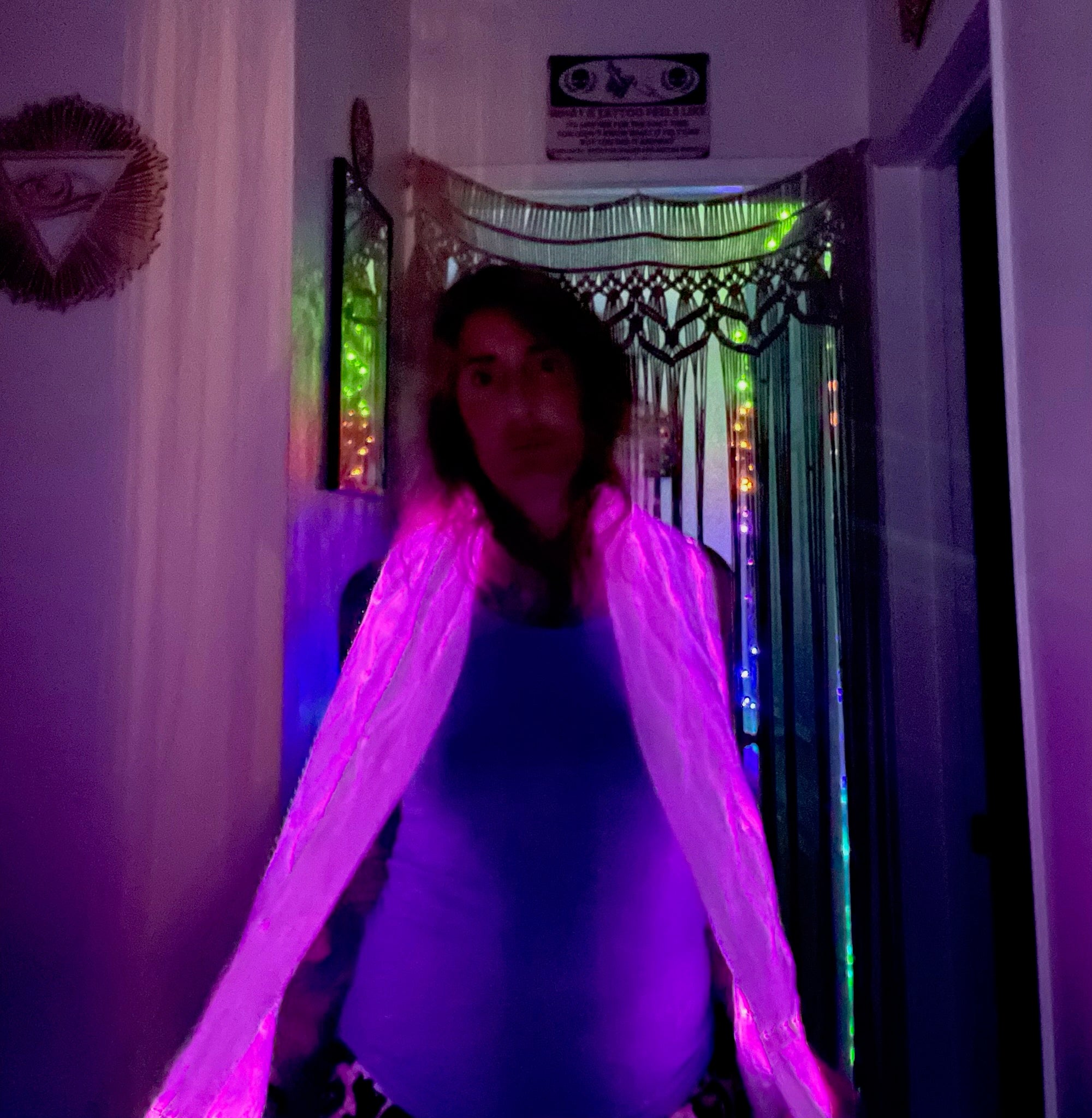 OHHUM Enlightened Fiber Optic LEDScarf