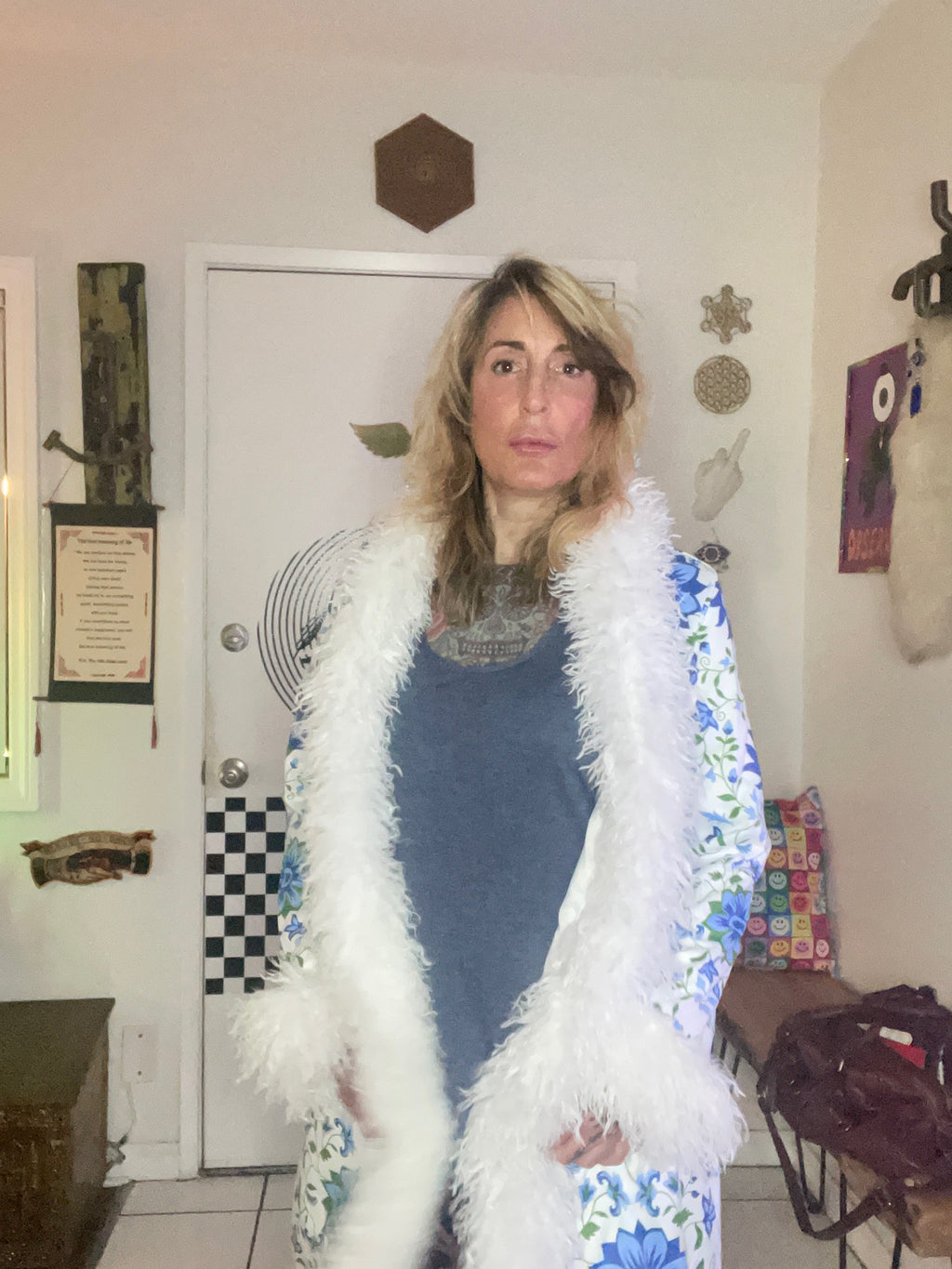 OHHUM Mystic Dream Floral LED Coat