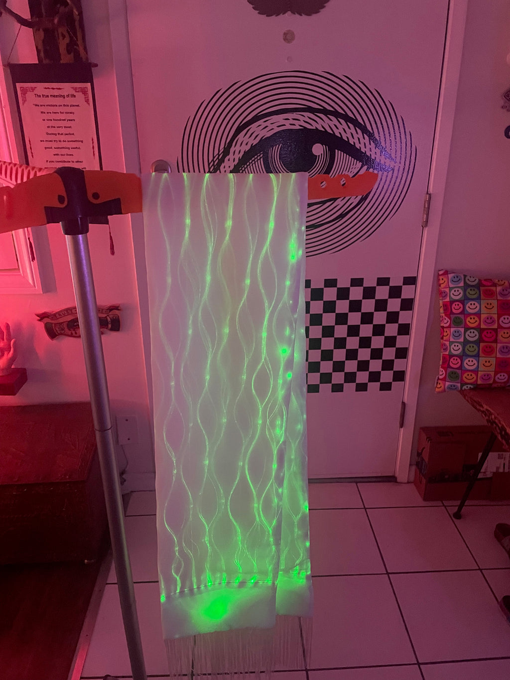 OHHUM Enlightened Fiber Optic LEDScarf