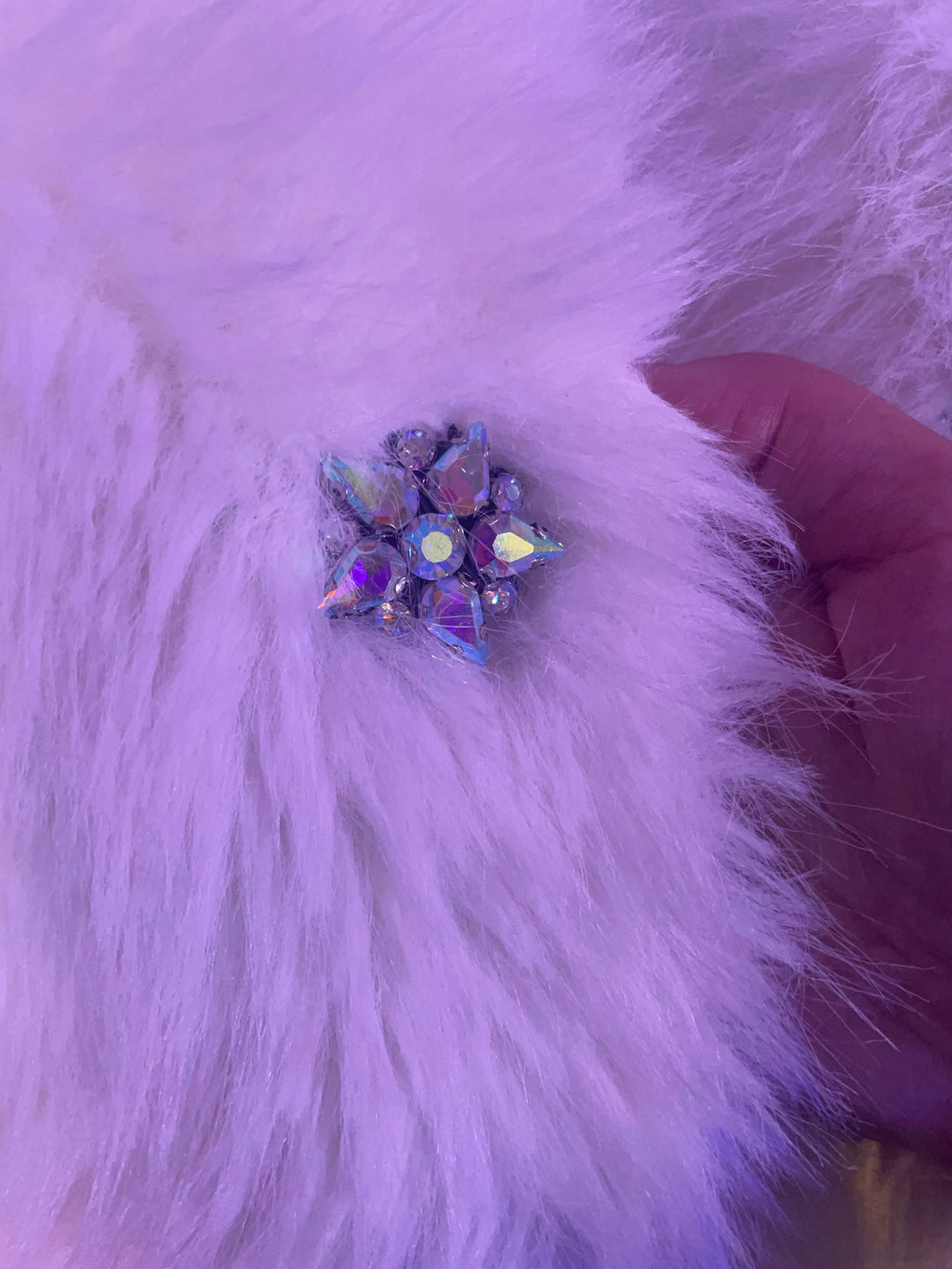OHHUM Rainbow Visions LED Fur Vest