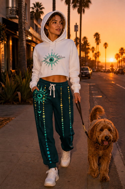 OHHUM Ascension Crop Hoodie