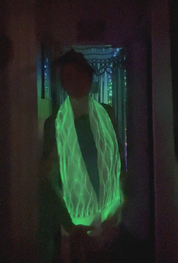 OHHUM Enlightened Fiber Optic LEDScarf